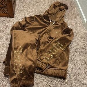 Juicy Couture Brown Kids Matching Set